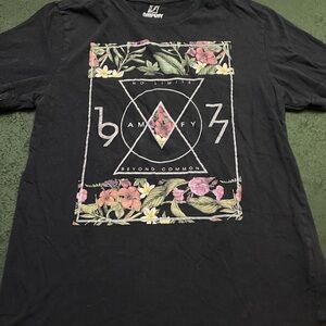 Black Graphic T-Shirt for Men